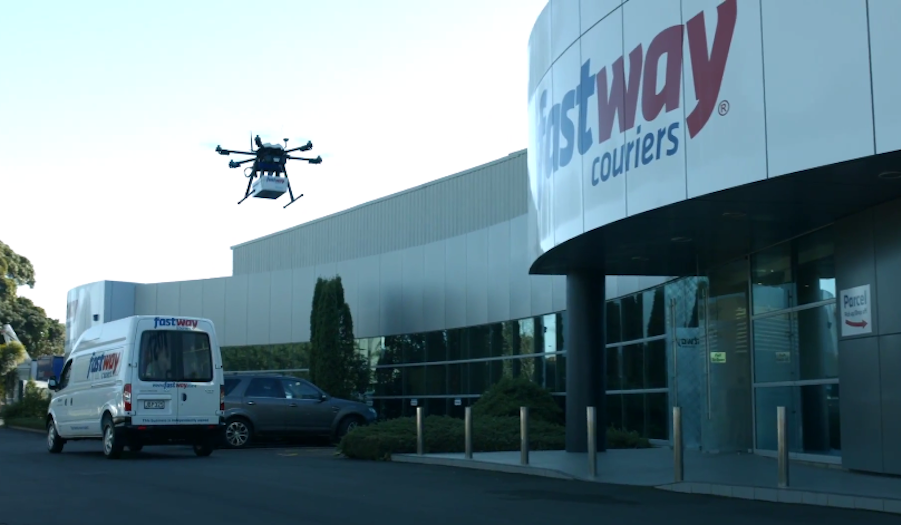 Fastway jumps on drone delivery