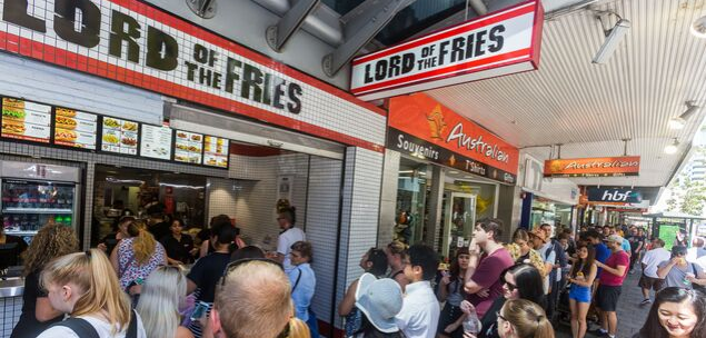 Vegan demand ensures fast-food chain Lord of the Fries continues to grow