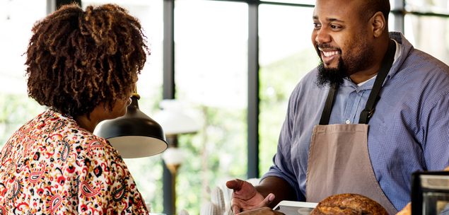 Customers prefer small businesses