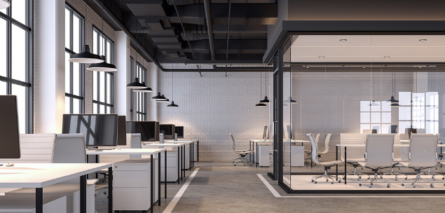 Which businesses are eligible for the commercial rent reduction? 