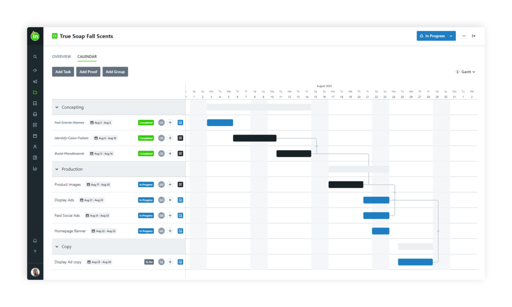 Creative Project Management Software  = inMotion