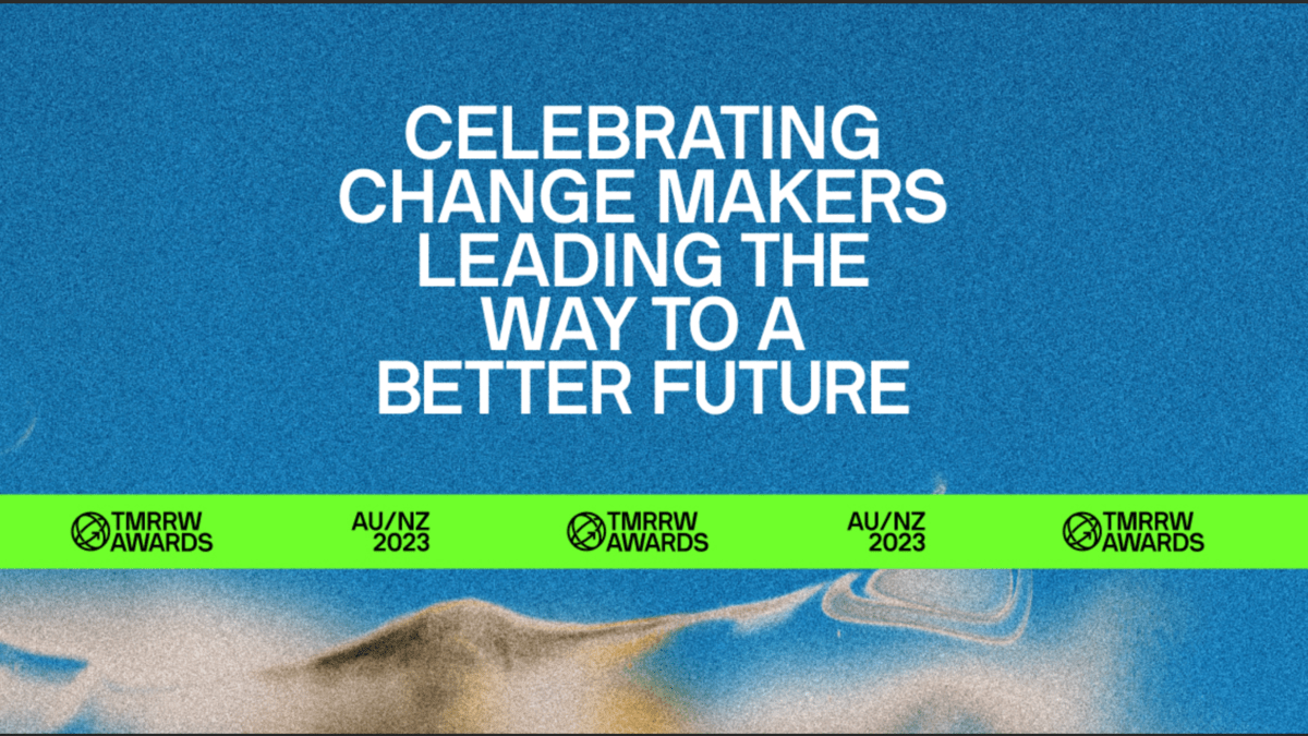 Entries open for TMRRW awards AU/NZ 2023