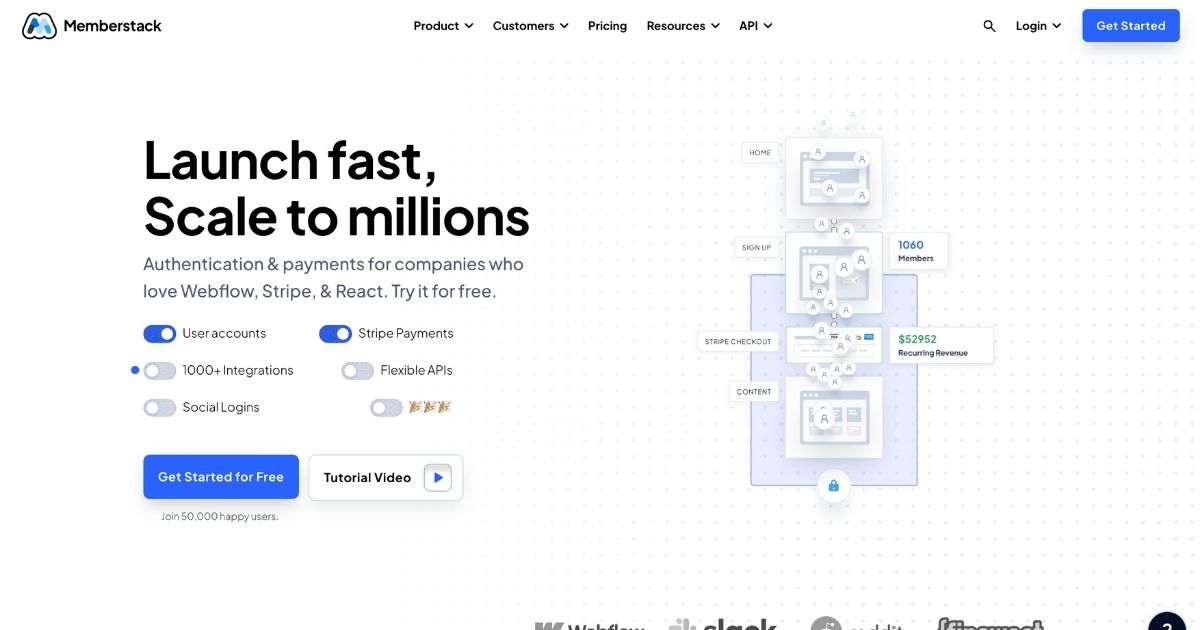 Memberstack: Launch faster, scale smarter without coding