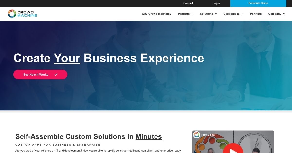 CrowdMachine: Custom solutions without coding hassles