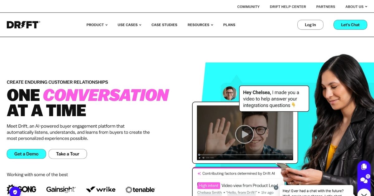 Drift: Elevate customer engagement with AI-powered conversations