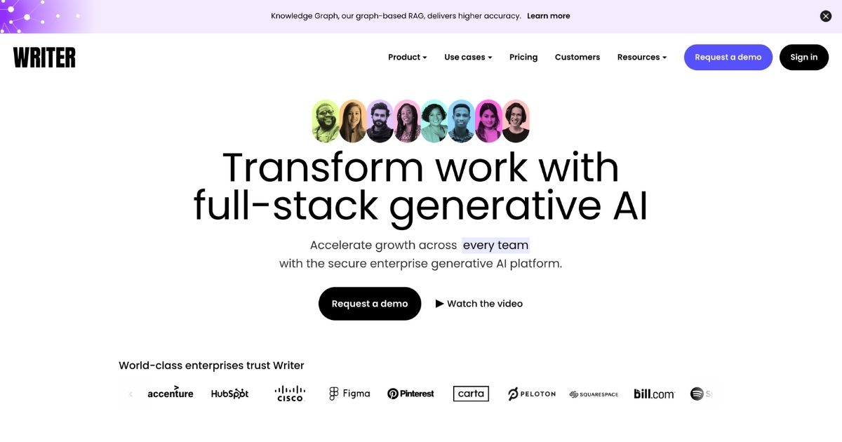 Writer: Elevate your work with AI-Powered generative tools