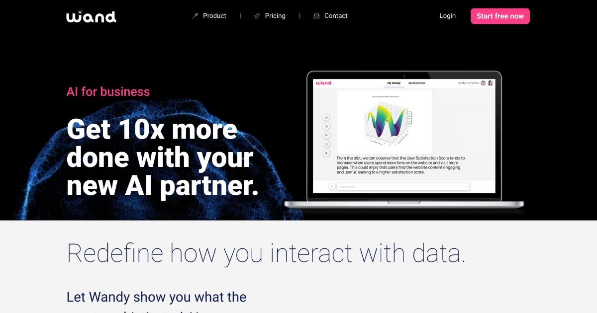 WandAi: Redefining data interactions with Ai assistance