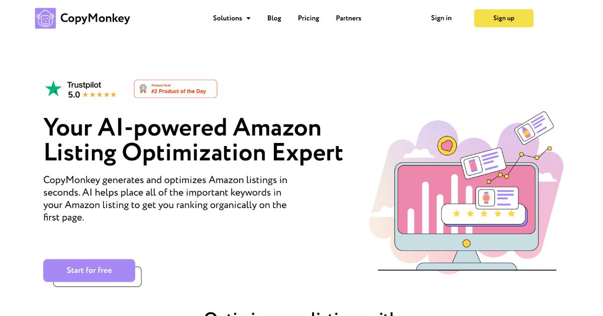 CopyMonkey: Amazon listing optimization tool