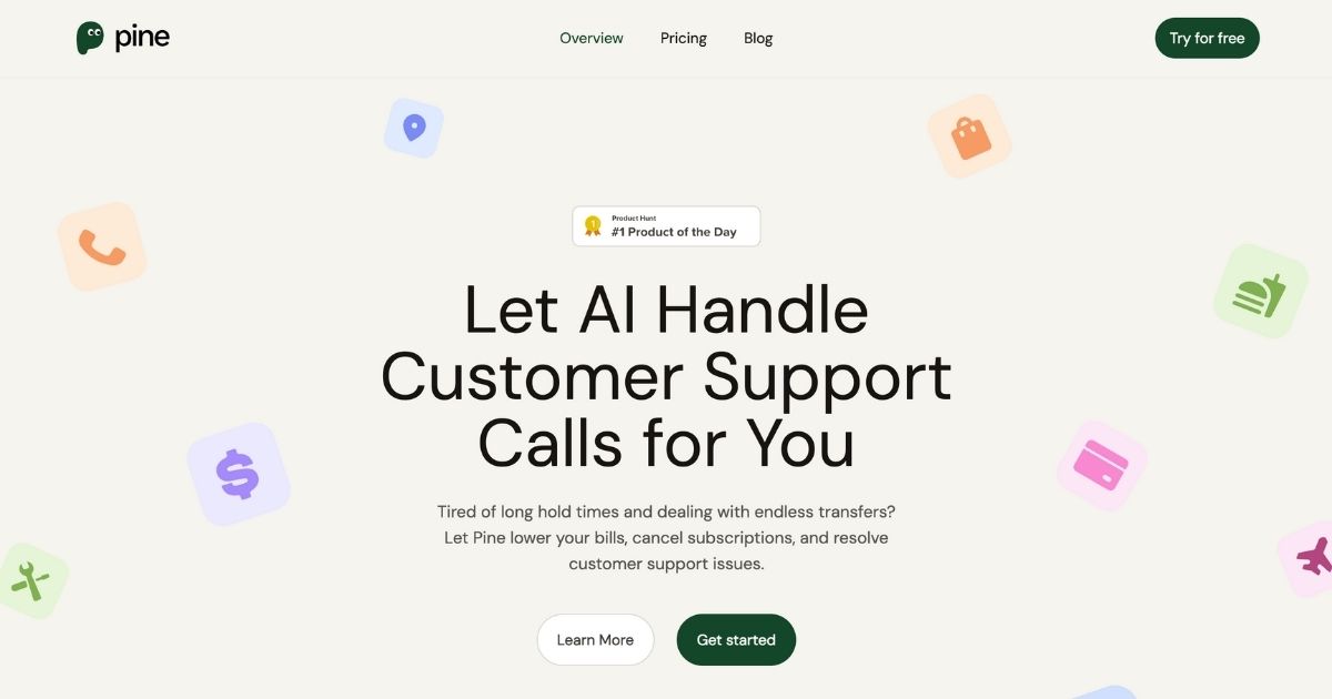 19Pine: AI-powered customer support assistant