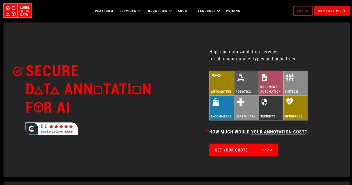 LabelYourData: Secure data annotation for AI