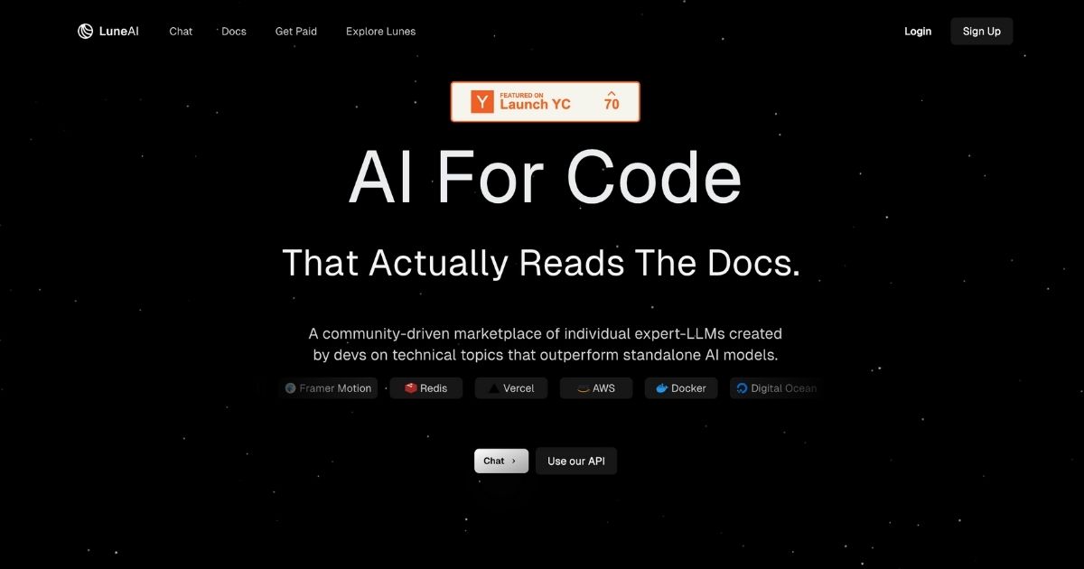 Lune: AI coding assistance