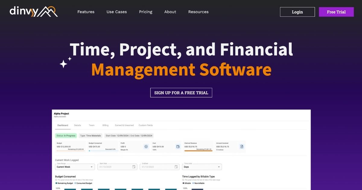 Dinvy: Business management tool