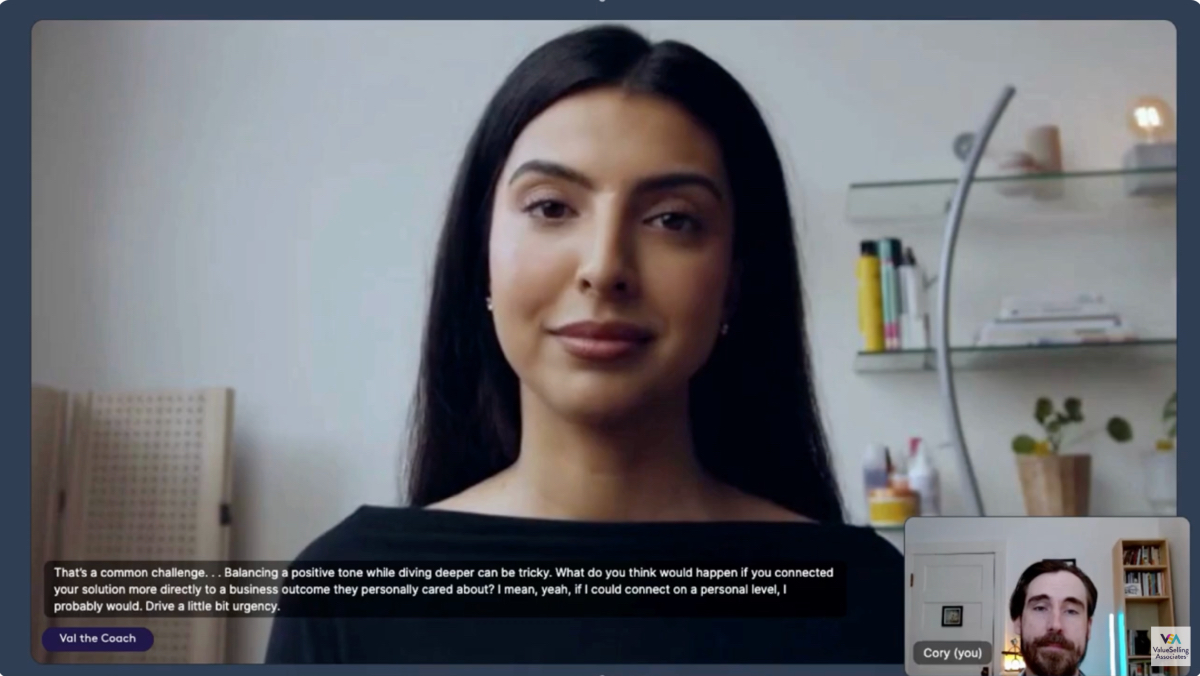 Meet Val: The AI sales coach that actually gets it