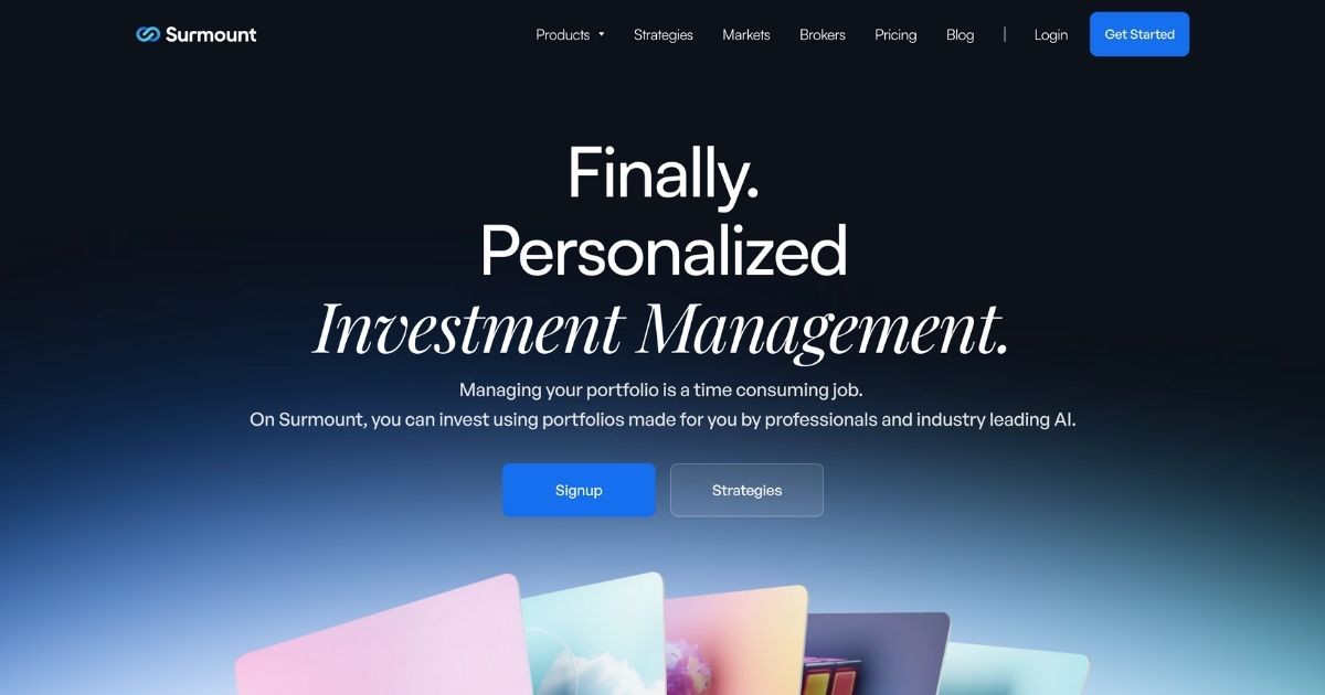AiHot100 #17 Surmount: AI-Powered Investment Management
