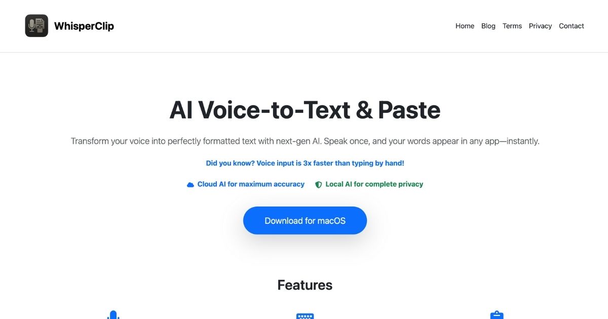 WhisperClip: AI-Powered Real-Time Voice Transcription