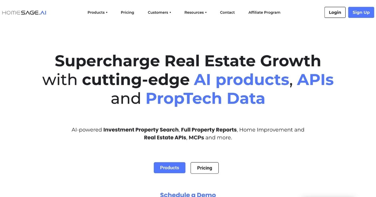 Homesage.ai: AI-Driven Real Estate Solutions