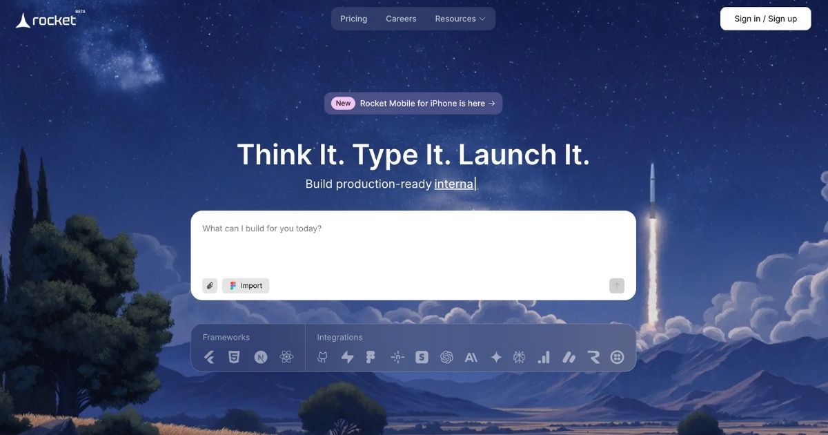 Rocket.new: AI-Powered App Development Simplified