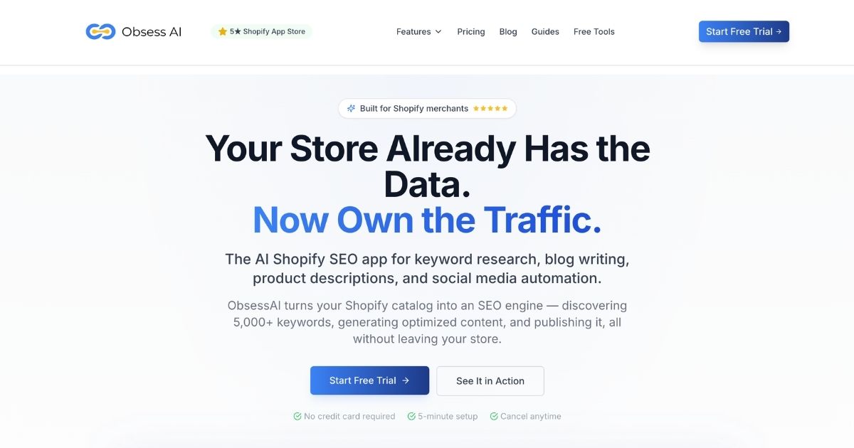 Obsess AI: AI-Powered SEO Content Platform