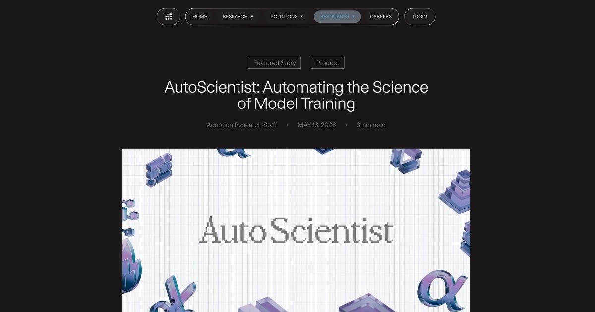 AutoScientist: Automated AI Model Training