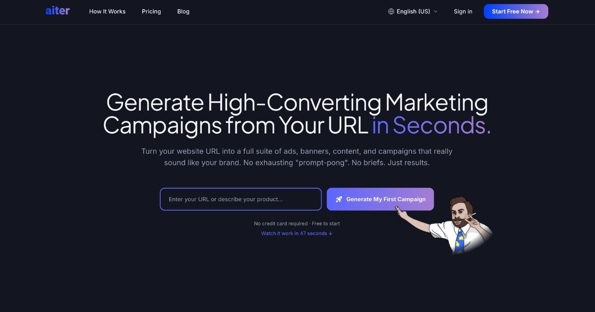 Aiter.io: AI-Powered Marketing Asset Generation