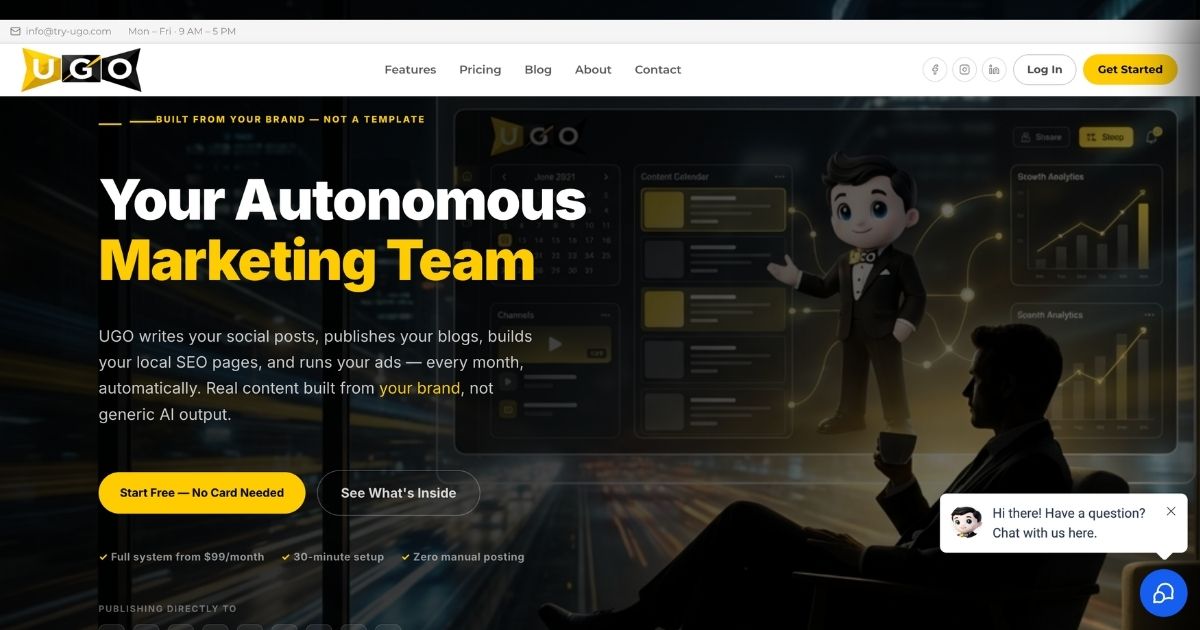 UGO: Automated Marketing Solutions for Business