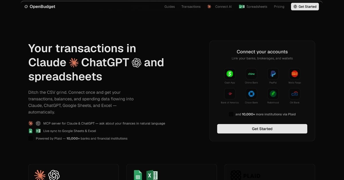 OpenBudget: AI-Powered Financial Management Tool
