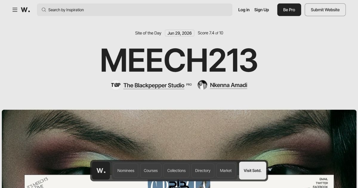 Awwwards: Web Design Excellence Recognition Platform