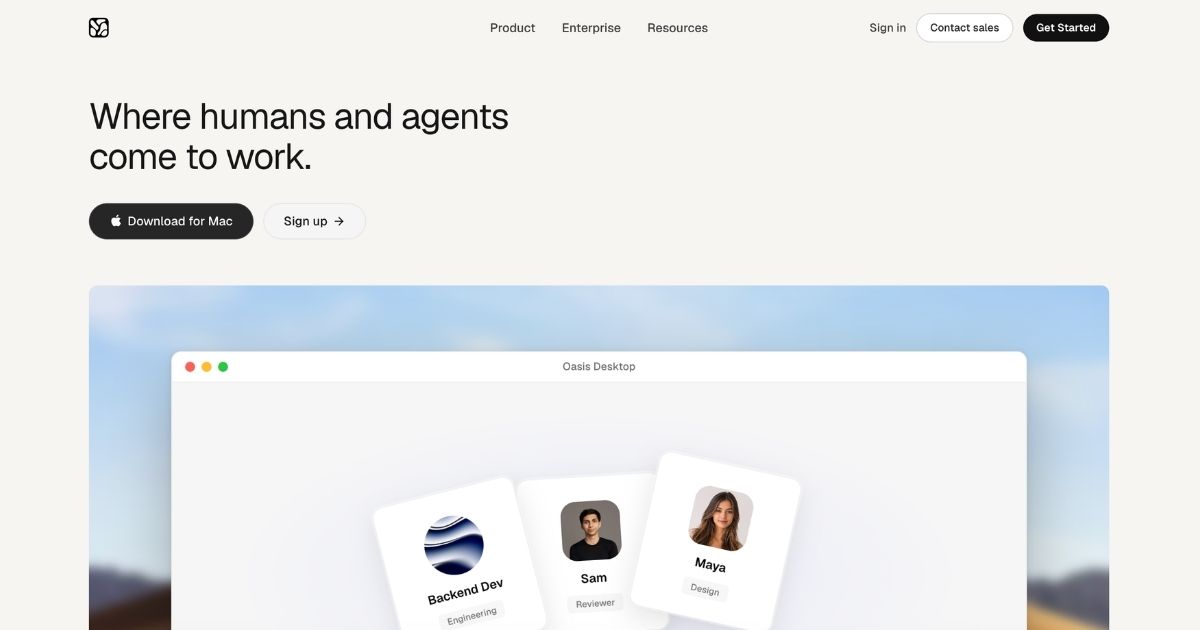 Oasis: Streamline Workflows, Automate Processes
