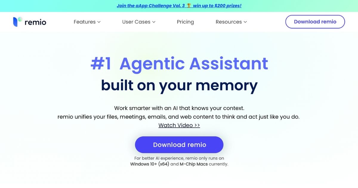Remio AI: Unify Knowledge for Efficiency
