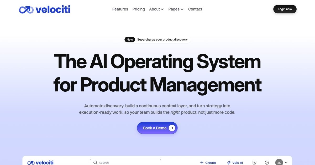Velociti: AI-Powered Product Management Efficiency