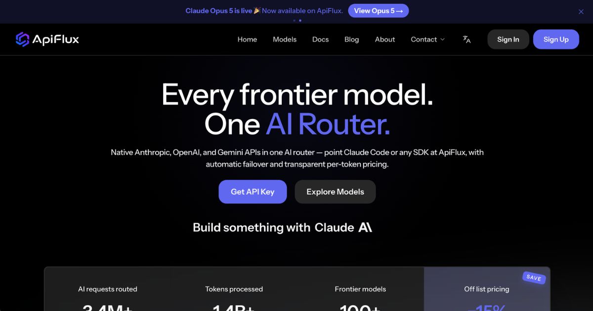 ApiFlux: Streamlined Access to LLMs