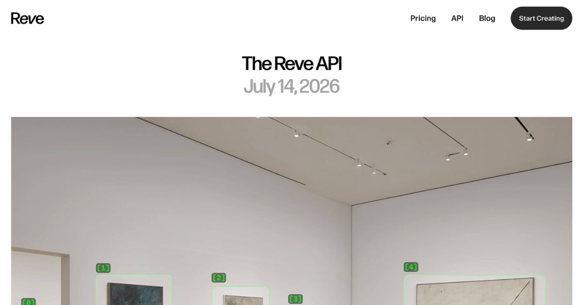 Reve API: High-Quality 4K Image Generation
