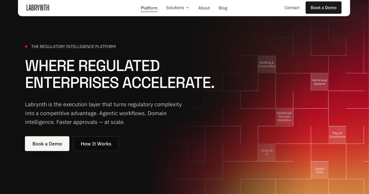 Labrynth.ai: AI-Powered Regulatory Compliance Solution