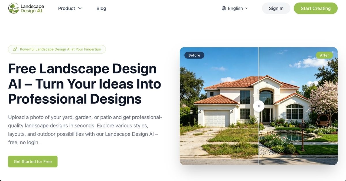 Landscape Design AI: Transform Outdoor Spaces